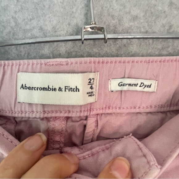 Abercrombie & Fitch Pink Y2K Vintage Cargo Pants Jeans Size 4 - Picture 3 of 9